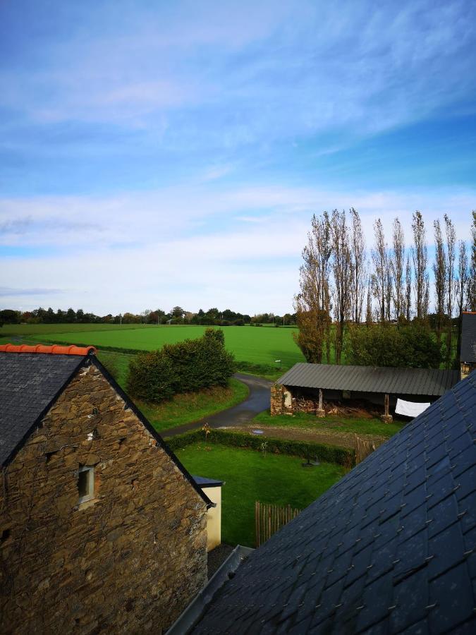 Le Domaine De Coat Rogan L'Espace Familial Ploezal Exteriör bild
